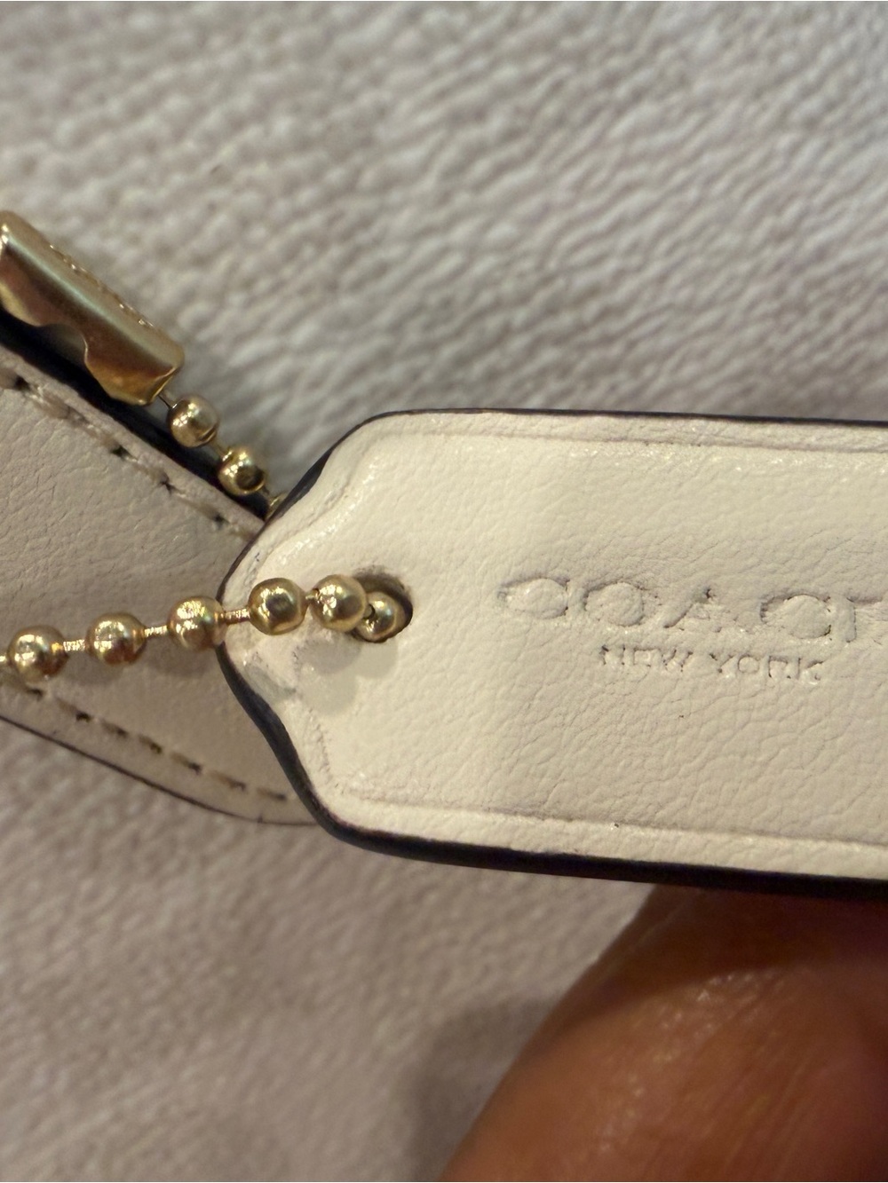COACH Chalk Signature Mini Tote Bag - Picture 11 of 11